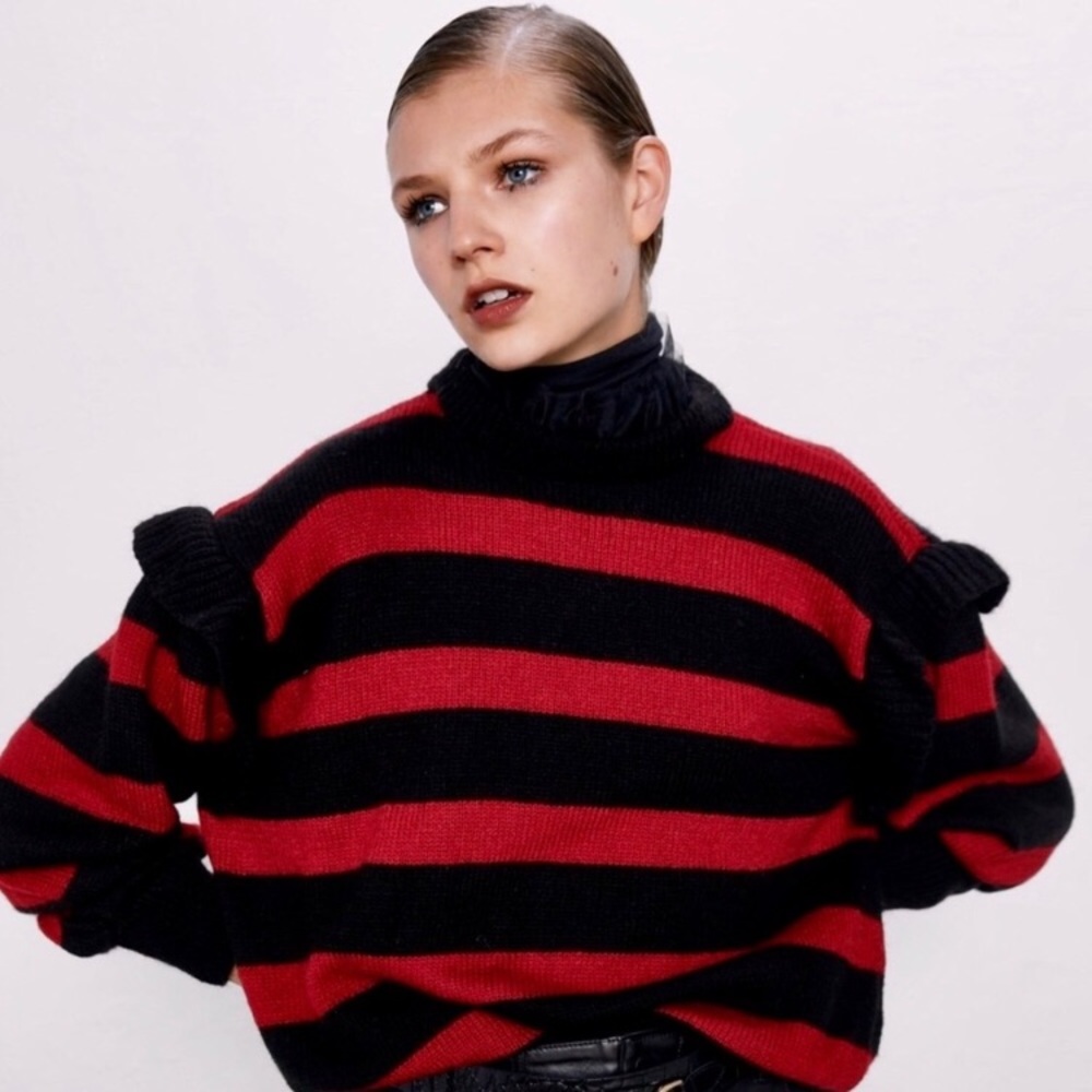 Zara Mohair Blend Sweater - Picture 4 of 6